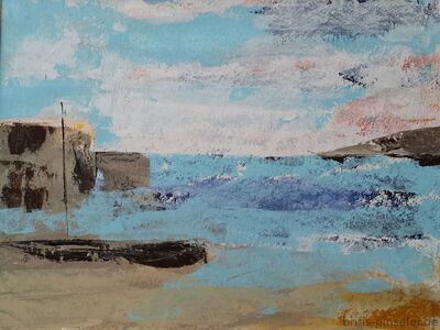 Festung am Meer
Acryl
