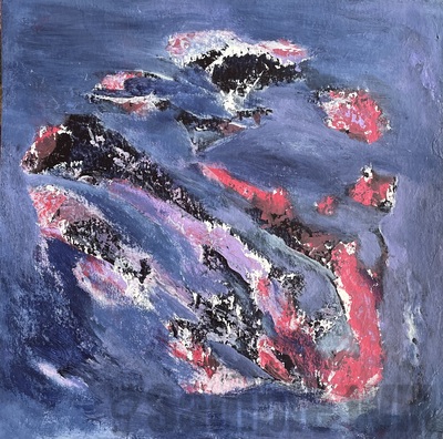 Kobras
Acryl auf Pappe

